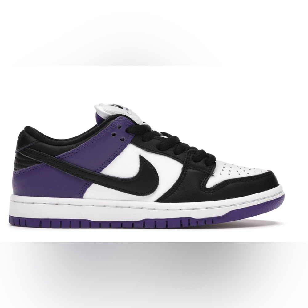 Nike SB Dunk Low Pro- Court Purple/Black-White